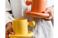 马克杯的创意杯垫搭配